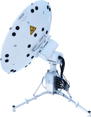 Февраль 2023 – изготовление и поставка антенны 1.2 м Flyaway Ku/Ка-диапазона с ОПУ типа X-Y